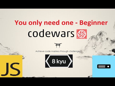 Видео: Как решить задачу You only need one - Beginner ? / Codewars JavaScript 8kyu