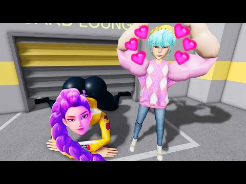 Видео: ИСТОРИЯ ЛЮБВИ МАЛЫШКИ САДЖИ в K-POP DEMON HUNTERS: ПОБЕГ ЗА ТЮРЬМОЙ! #roblox #obby #sprunki