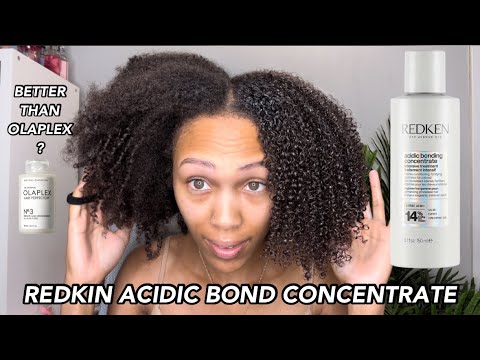 Видео: Redkin Acidic Bond Concentrate для натуральных волос | Лучше ли он, чем Olaplex?