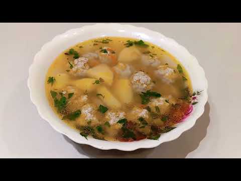 Видео: Суп с фрикадельками за 10 минут 🥣 Быстрый и вкусный рецепт