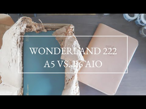 Видео: Сравнение планировщиков Wonderland 222 A5 и B6 (2025)