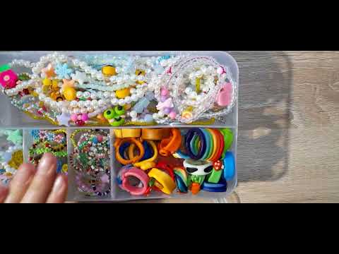 Видео: Обзор на все мои колечки и изделия из бисера!🤩💞🤟Наконец-то новые видео!!