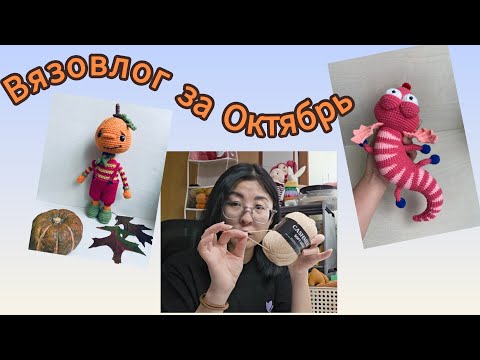 Видео: Мои заметки #2. Вязовлог Октября. Итоги за месяц и планы на Ноябрь#вязаниеспицами#вязаниекрючком