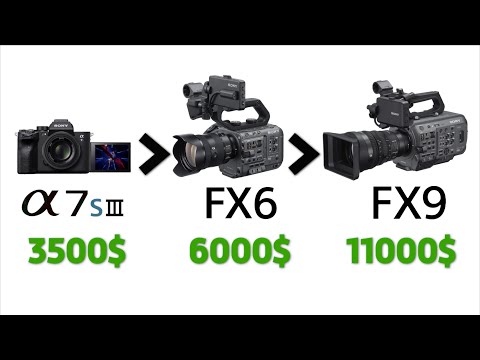 Видео: Sony a7sIII против FX6 и FX9  Сравнение | Какую камеру купить в 2020?