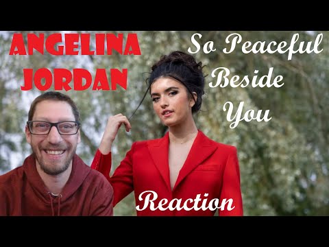 Видео: БОЖЕСТВЕННО! Анджелина Джордан — «Так спокойно рядом с тобой» | РЕАКЦИЯ