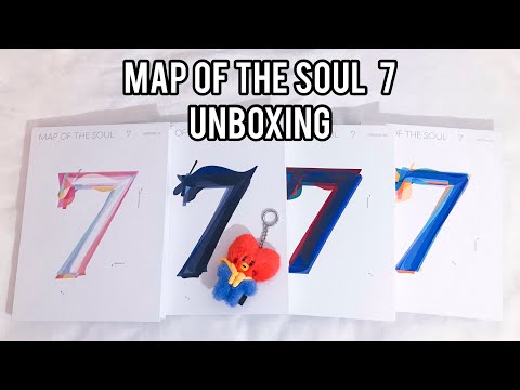 Видео: K-POP РАСПАКОВКА BTS (방탄소년단) MAP OF THE SOUL 7 | ALBUM UNBOXING, bt21