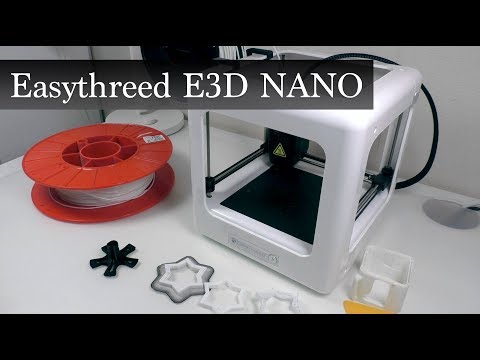 Видео: Easythreed E3D NANO - мини 3D принтер