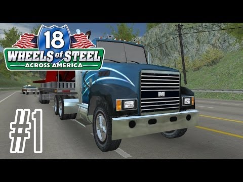 Видео: 18 Wheels of Steel: Across America. #1 - Обзор и первый рейс