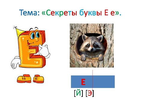 Видео: "Секреты буквы Ее" 1 класс. Учитель Михайлова Людмила.