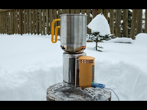 Видео: Турбопечь Biolite Campstove с USB-зарядкой.