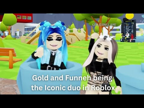 Видео: Голд и Фунне — культовый дуэт в Roblox