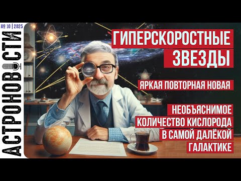 Видео: Гиперскоростные звезды, гиперяркая повторная Новая и всё в Магеллановом Облаке. Астрономия на QWERTY
