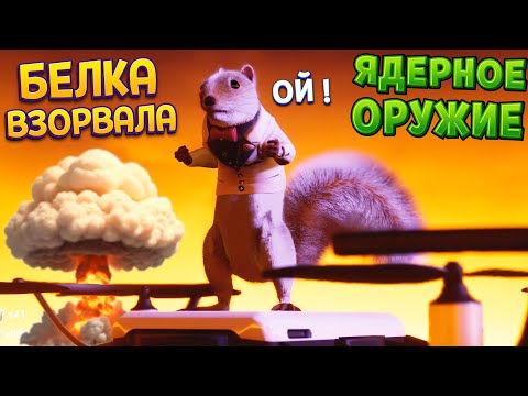 Видео: БЕЛКА ИСПОЛЬЗУЕТ ЯДЕРНОЕ ОРУЖИЕ ( Squirrel with a Gun )