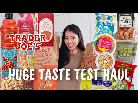 Видео: Дегустационный набор Trader Joe's Taste Test Haul с осенними нотками! Тыквенный холодный напиток,...