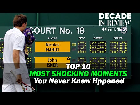 Видео: 10 лучших теннисных моментов, которые ПОТРЯСЛИ спортивный мир
