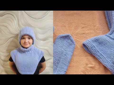 Видео: 21 октября 2025 г.Комплект.Шапка, манишка,варежки.