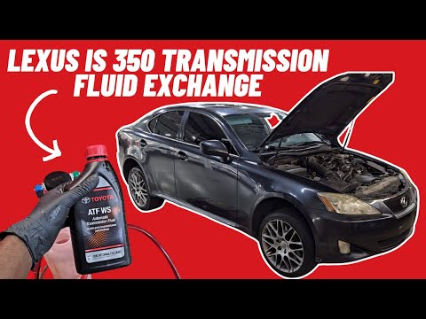 Видео: Замена трансмиссионной жидкости Lexus IS 350 (мастером Toyota)