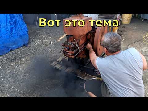 Видео: Андижанец Т-62-1. Первый пуск, первый дым  Кайфую от его работы.