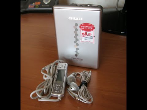 Видео: Кассетный плеер AIWA HS-PXM2000. Распаковка. Пассики с Али. Тест звука.