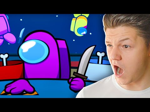 Видео: ФАНАТСКИЕ АНИМАЦИИ ПО AMONG US