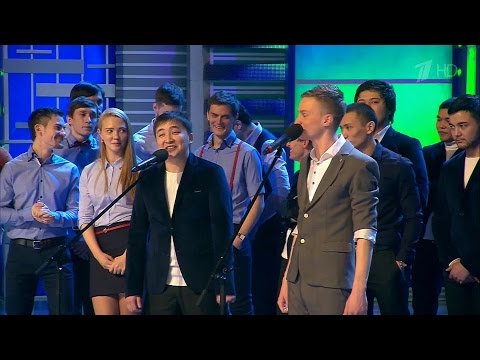 Видео: КВН 2015 Высшая лига Первая 1/8 - Разминка