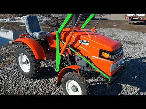 Видео: Минитрактор Батыр итоги зимы.