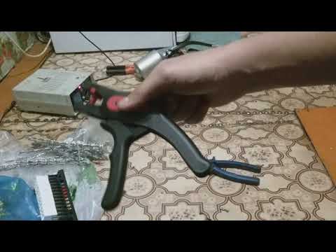 Видео: клещи Licota acp-10001 и снятие изоляции Licota AET-0124