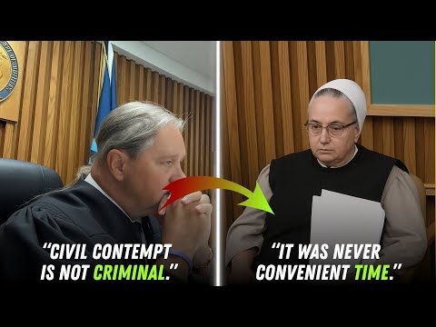 Видео: «Судья противостоит паре амишей из-за тайного родильного центра | Драма о неуважении к суду»