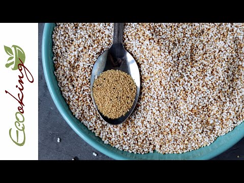 Видео: 🔥🔥 Как просто сделать ВОЗДУШНЫЙ АМАРАНТ (попкорн из амаранта) / vegan, gluten free