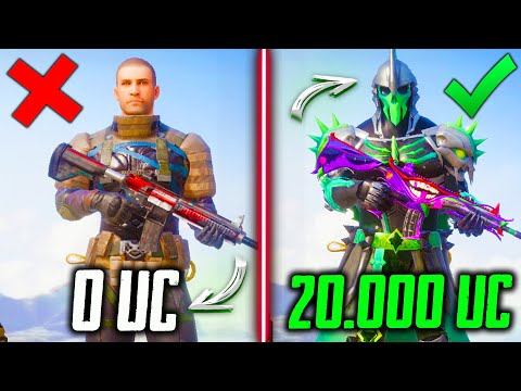 Видео: УДАЧНАЯ ПРОКАЧКА АККАУНТА на 20000 UC В PUBG MOBILE! ПРОКАЧАЛ АККАУНТ на 20000 UC В ПУБГ МОБАЙЛ!