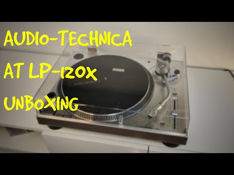 Видео: Распаковка винилового проигрывателя AUDIO-TECHNICA AT-LP120x | TURNTABLE UNBOXING