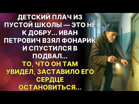 Видео: Сторож школы услышал плач из подвала и спустился： там сидела девочка которая была похожа на