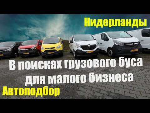Видео: Подбор груз. буса в Нидерландах. обзор цен на авто.