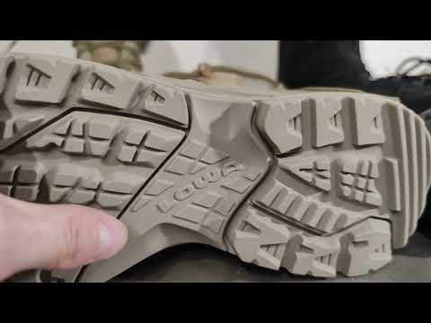 Видео: Сравнение трекинговых/тактических ботинок Lowa Zephyr: фирменные образцы и китайские реплики