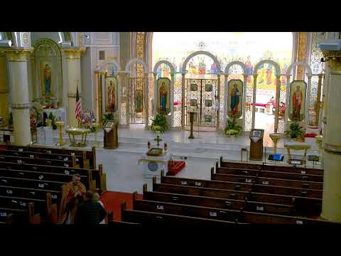 Видео: Божественна Літургія. Divine Liturgy.  Св. сщмч. Йосафата, архиєп. Полоцького.