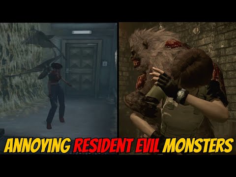 Видео: 10 самых РАЗДРАЖАЮЩИХ монстров Resident Evil!
