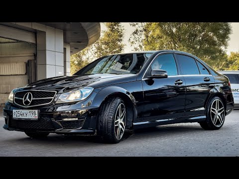 Видео: Mercedes C 6.3 AMG - МЫ ПОЕХАЛИ, НО ЕСТЬ НЮАНС.