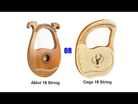 Видео: Играйте на лире. Обзор лиры Aklot & Cega