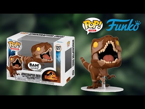 Видео: ОБЗОР на Funko Pop АТРОЦИРАПТОР РЕД!!