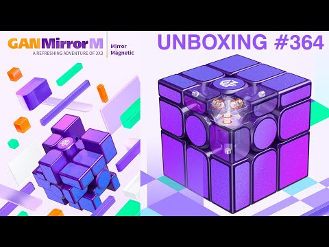 Видео: Unboxing №364 GAN Mirror M | Первый Магнитный Зеркальный Куб