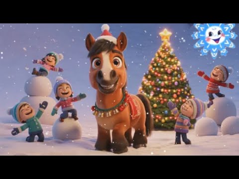 Видео: Танок з новорічним коником 1 вар. (демо) текст С. Дерди, муз.ШІ