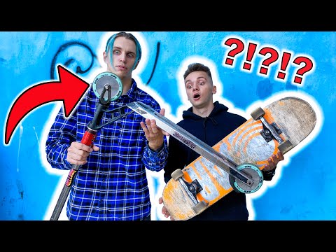 Видео: САМОКАТ vs СКЕЙТБОРД (feat. VladOS)