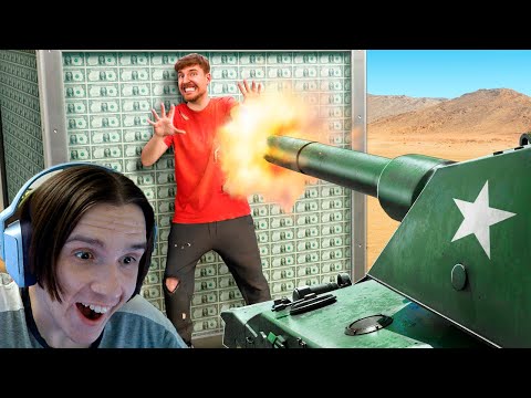 Видео: Защитишь $500,000, Получишь Их! ( MrBeast ) Реакция