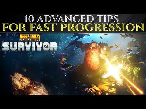 Видео: 10 ПРОФЕССИОНАЛЬНЫХ СОВЕТОВ ДЛЯ БЫСТРОГО ПРОГРЕССА В DEEP ROCK GALACTIC SURVIVOR 1.0