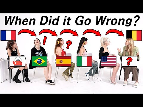 Видео: Как звучит французский язык для тех, кто не говорит по-французски? Франция, Бразилия, Бельгия, Ис...