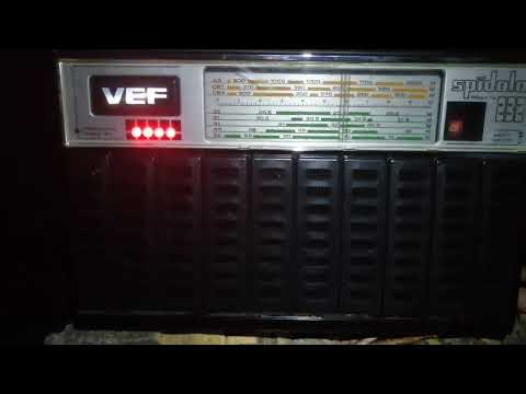 Видео: VEF Spidola-232 на ДВ.