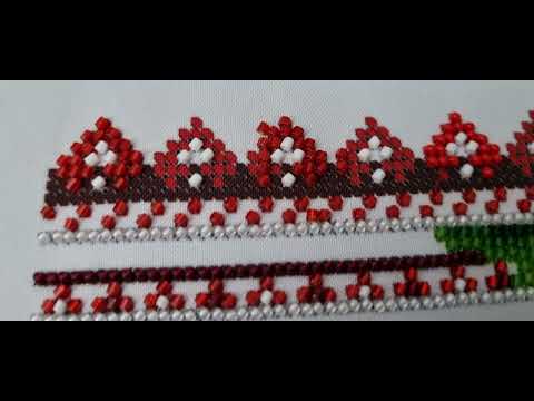 Видео: Как вышивать рубкой, способ 3