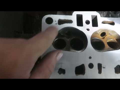 Видео: Почему дороже? Фрезеровка 2ух ГБЦ после сварки Аргоном