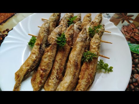 Видео: МОЙВА ЖАРЕНАЯ на СКОВОРОДЕ 🐟🔥 Только так жарю МОЙВУ на шпажках. ВКУСНАЯ и ПОЛЕЗНАЯ Рыбка!👍