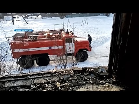 Видео: Соседи погибших при пожаре в Лесосибирске детей рассказали подробности трагедии